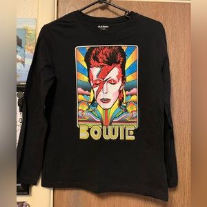 David Bowie long sleeve T-Shirt